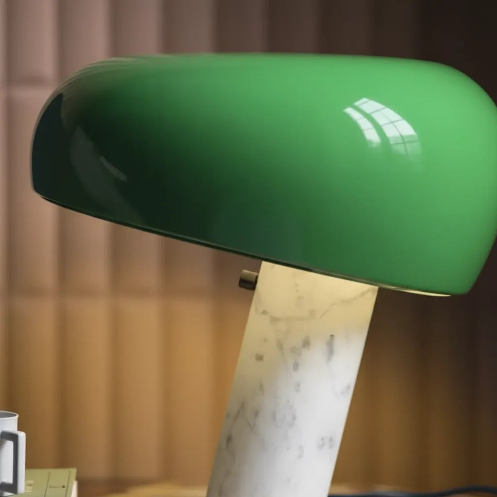 Lampe Champignon Marbre