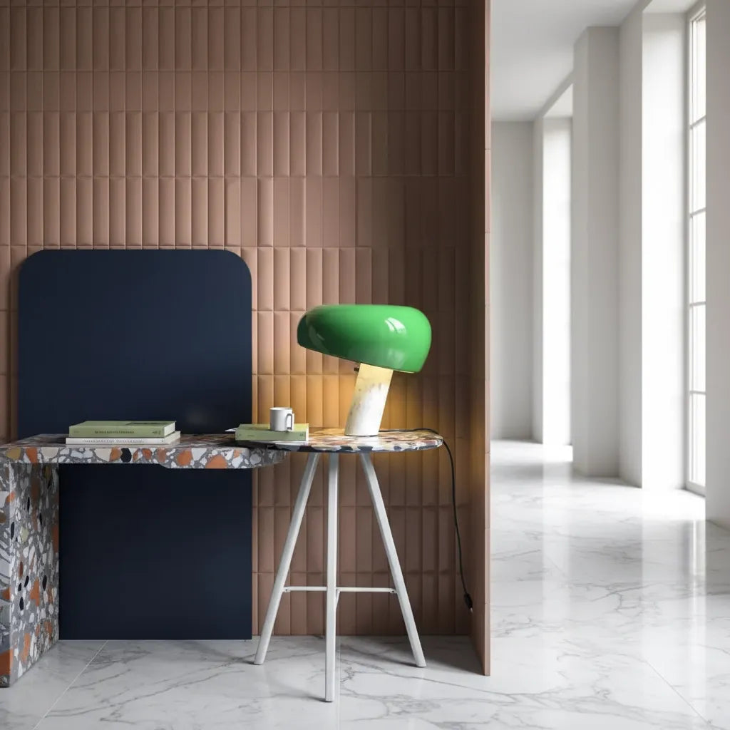 Lampe Champignon Marbre