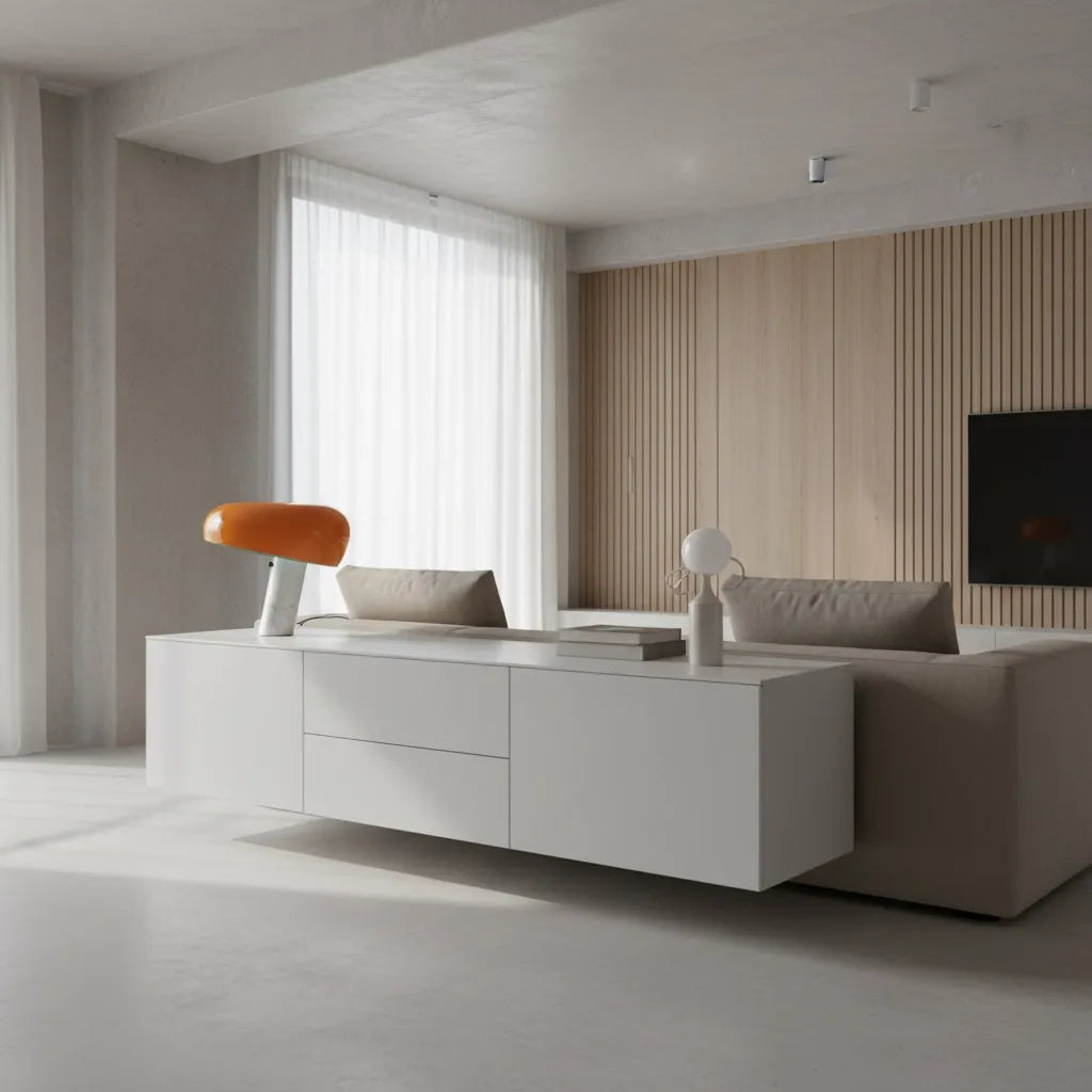 Lampe Champignon Marbre