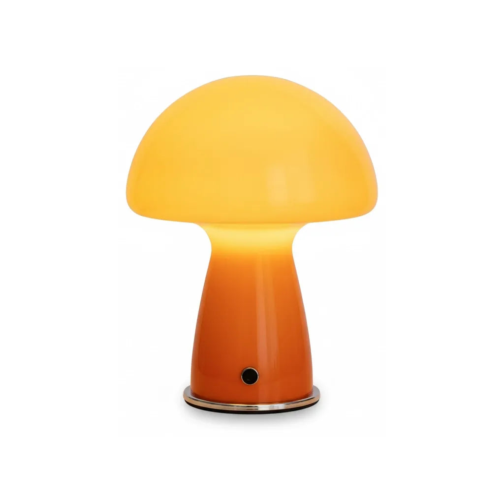 Lampe Champignon Orange