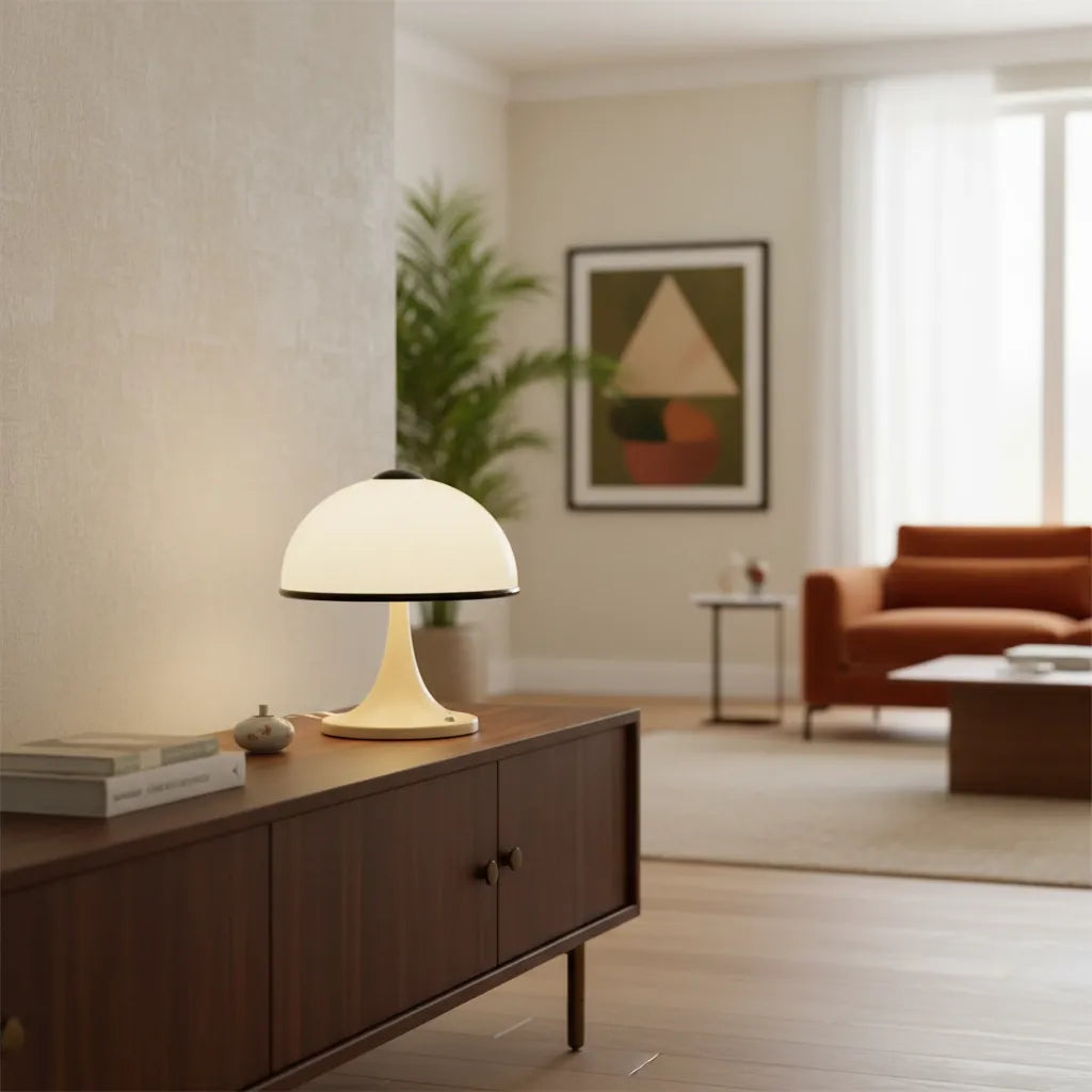 Lampe Champignon Style Vintage