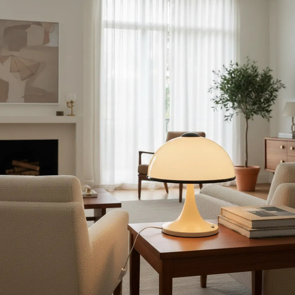Lampe Champignon Style Vintage