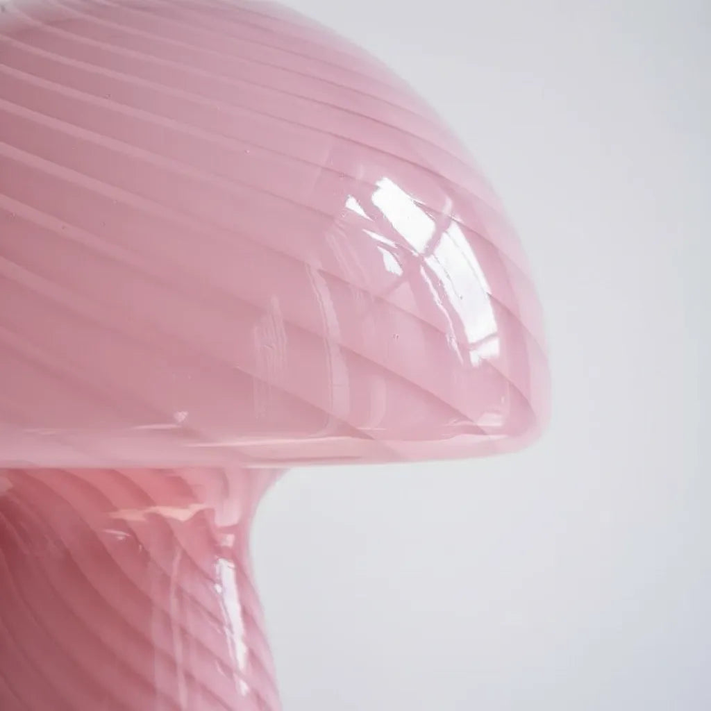 Lampe Champignon Verre