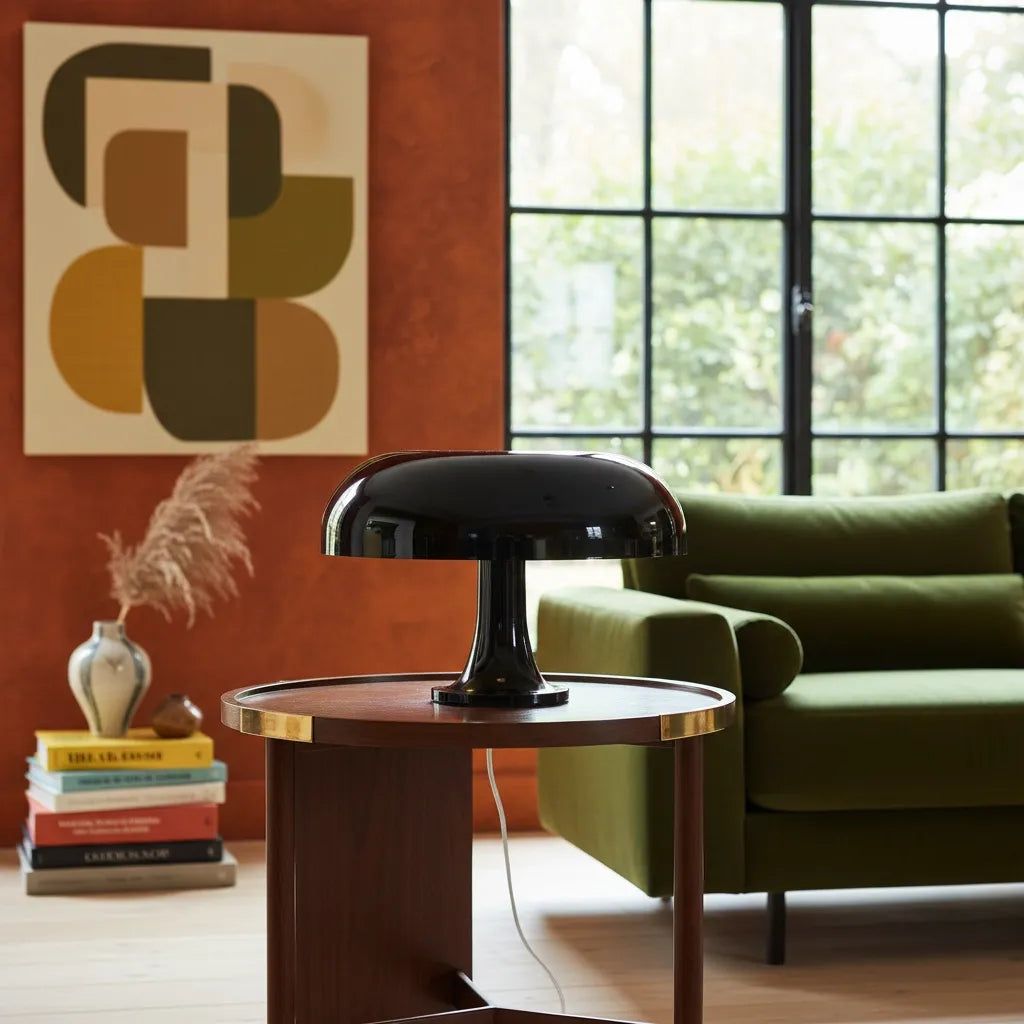 Lampe Champignon Vintage