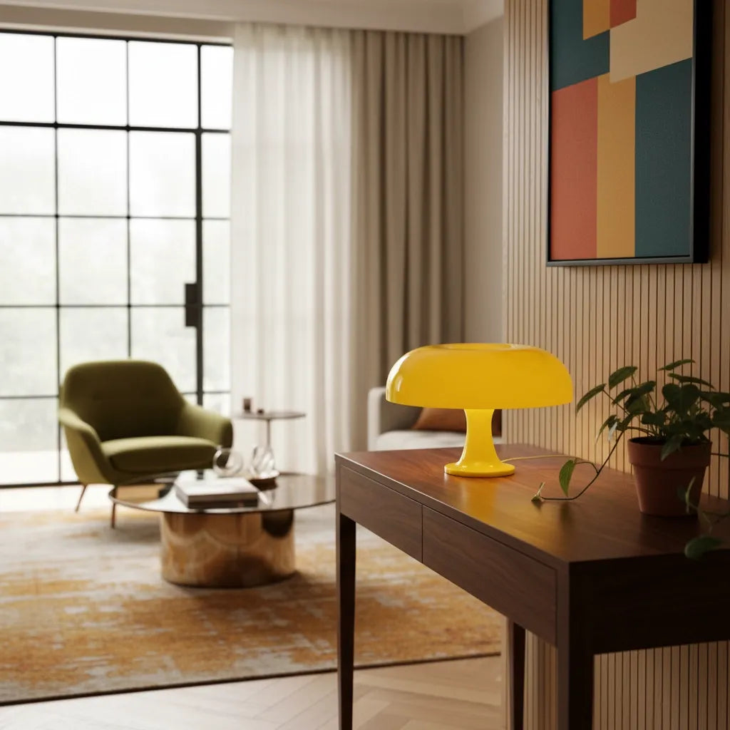 Lampe Champignon Vintage