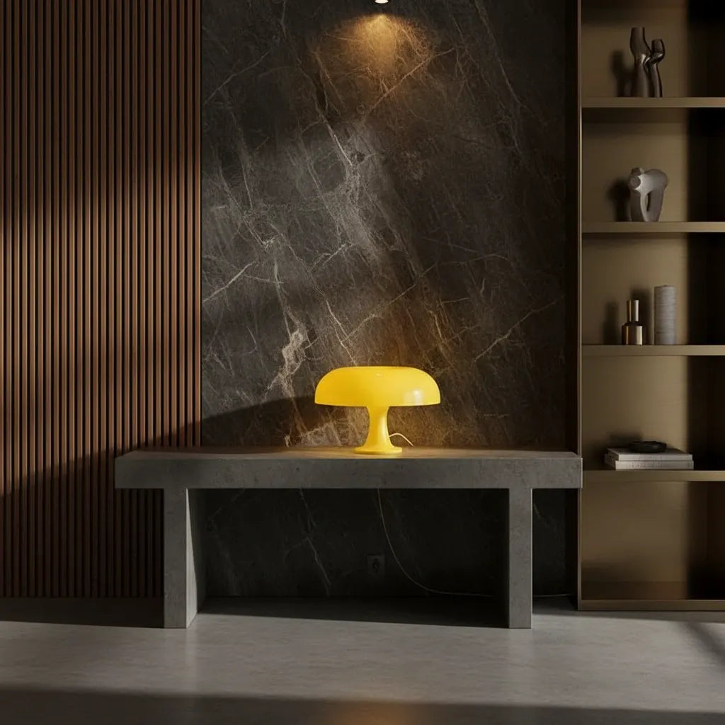 Lampe Champignon Vintage