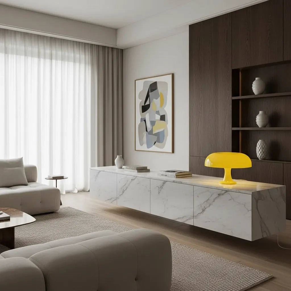 Lampe Champignon Vintage