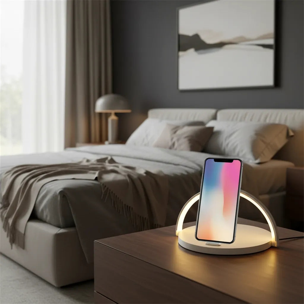 Lampe Chevet Chargeur Induction