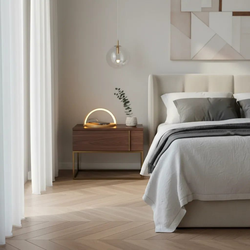 Lampe Chevet Chargeur Induction