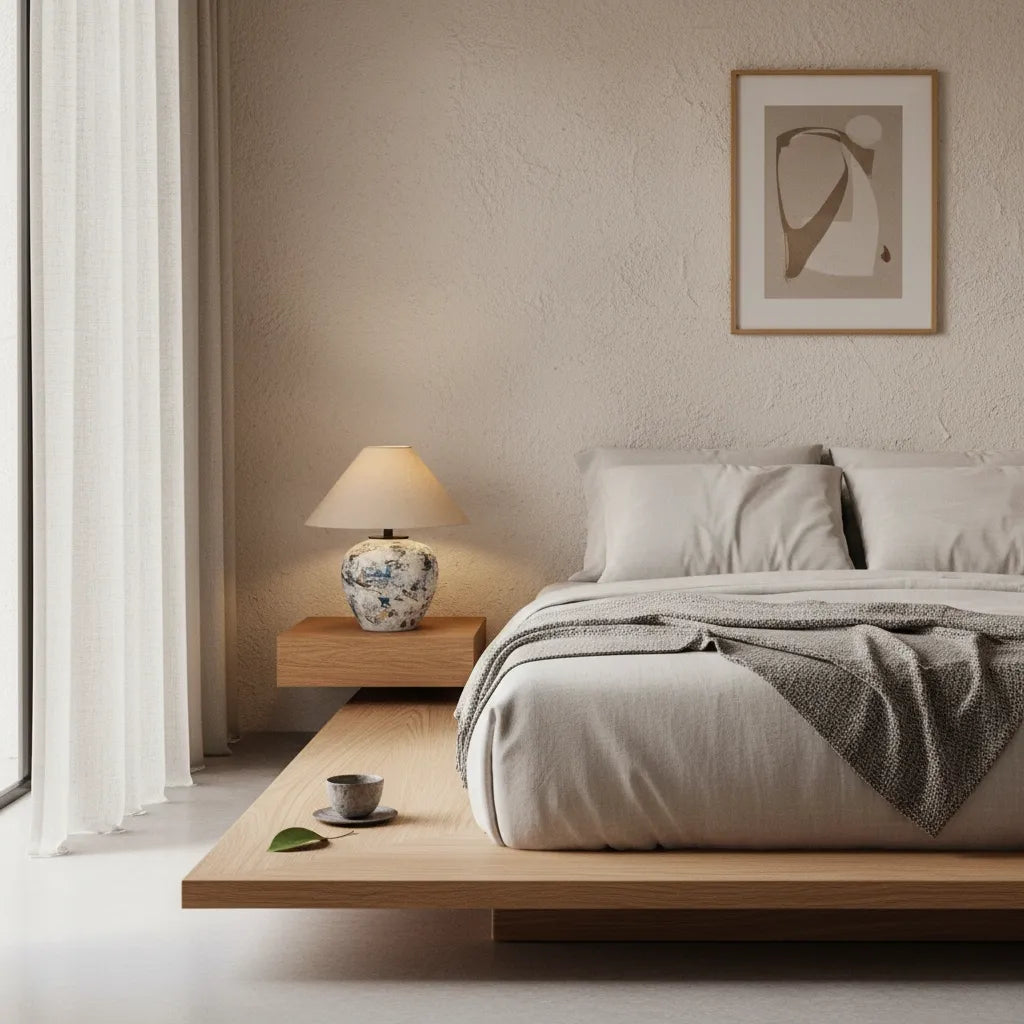 Lampe Chevet Japonaise