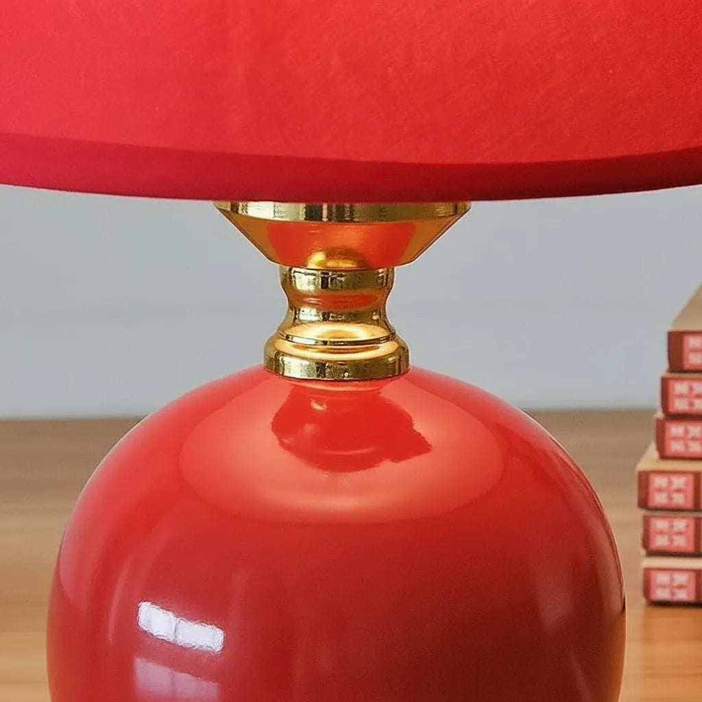 Lampe Chevet Rouge