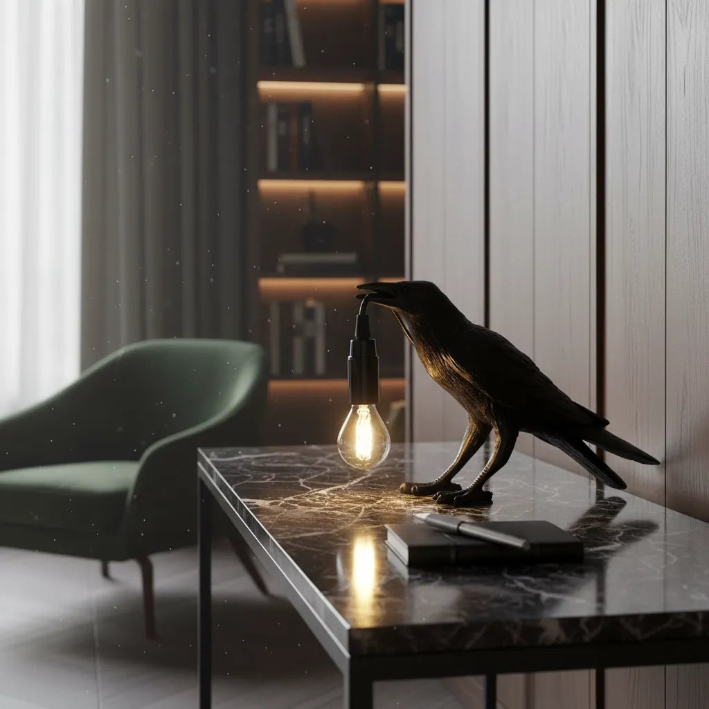 Lampe Corbeau