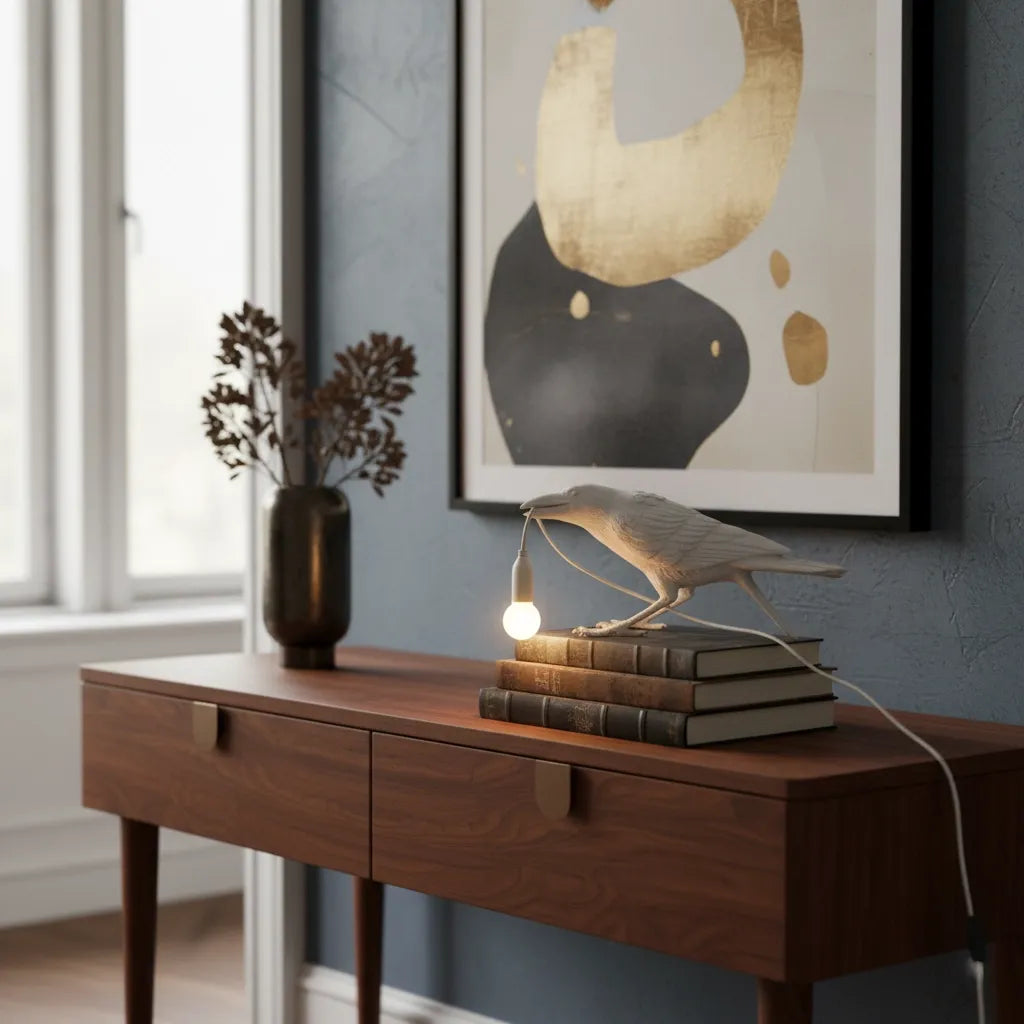 Lampe Corbeau