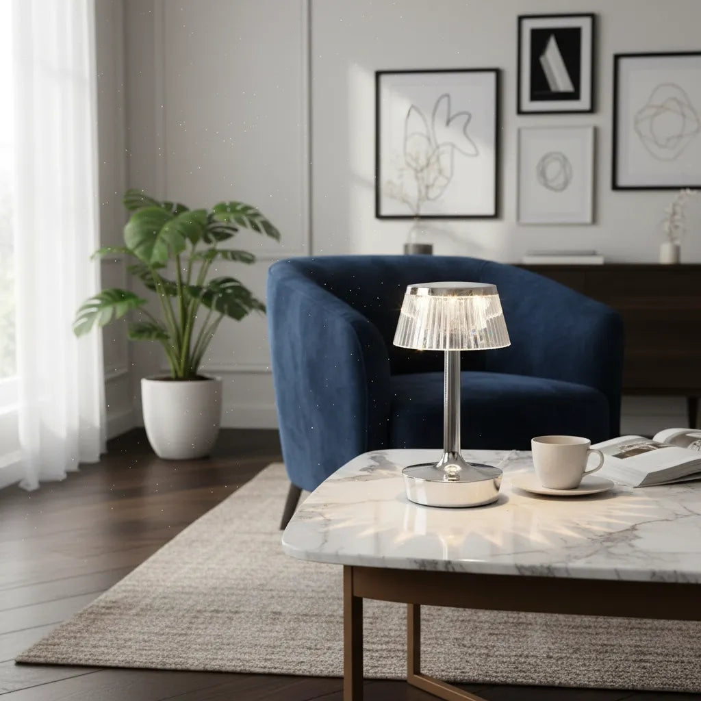 Lampe Cristal Tactile