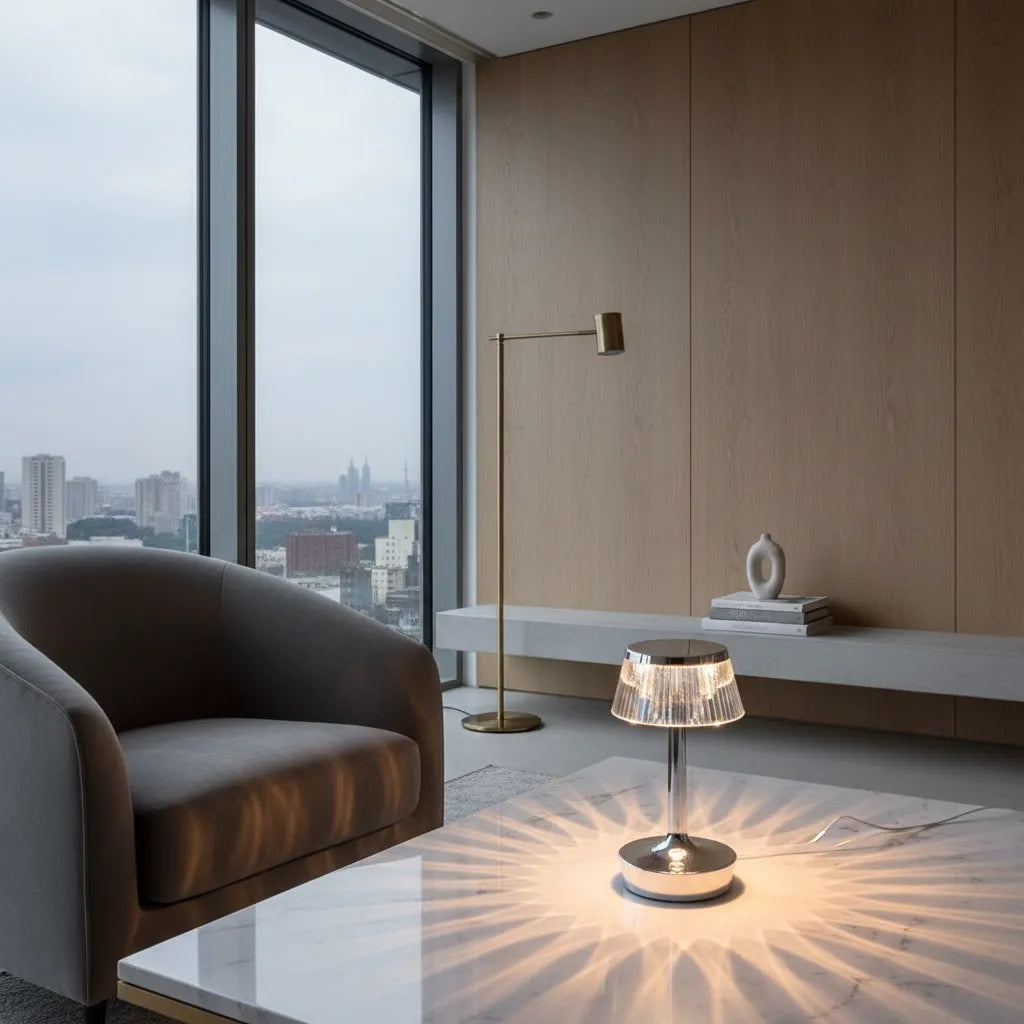 Lampe Cristal Tactile