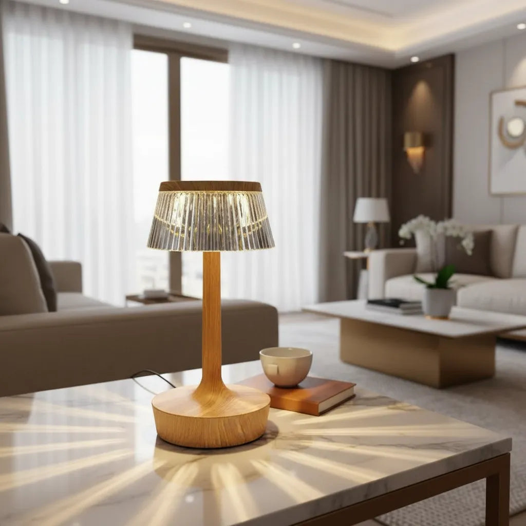 Lampe Cristal Tactile