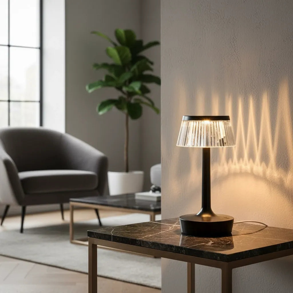 Lampe Cristal Tactile