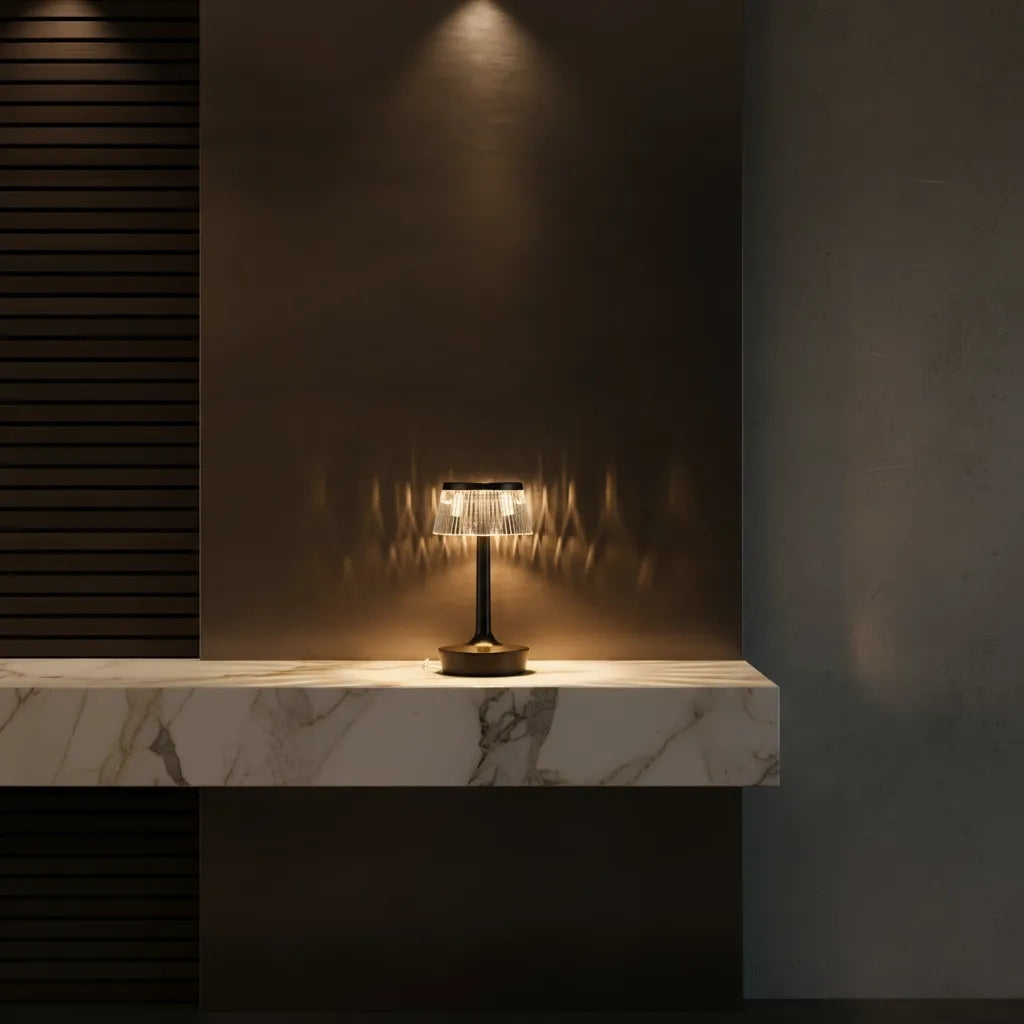 Lampe Cristal Tactile