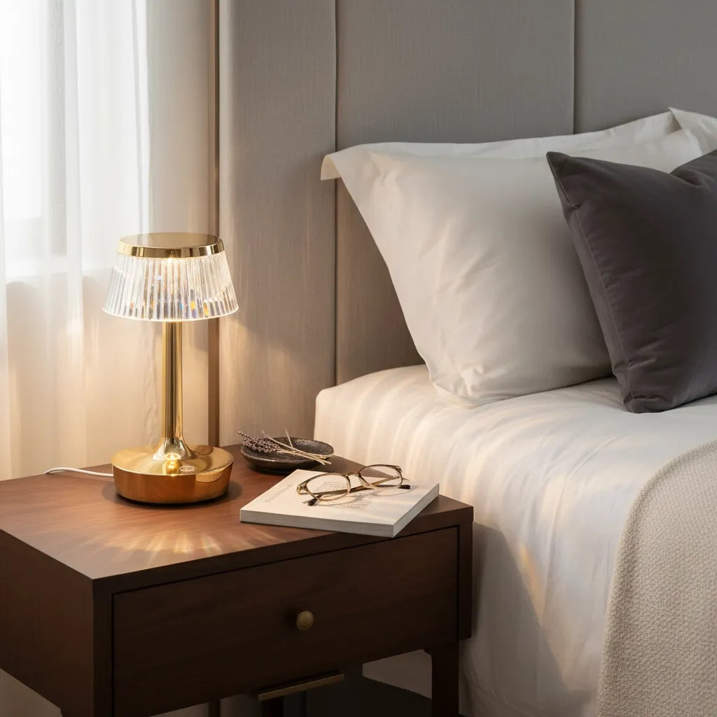 Lampe Cristal Tactile