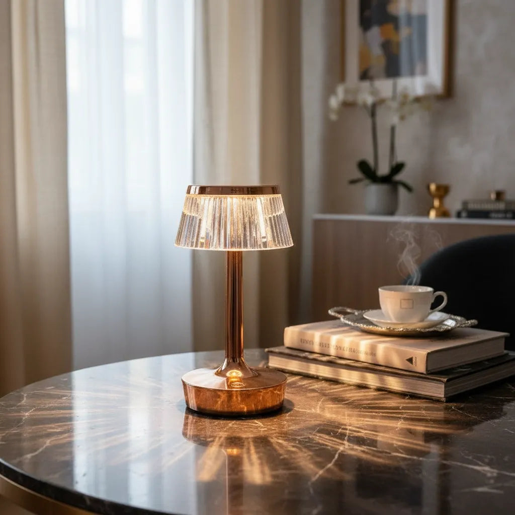 Lampe Cristal Tactile