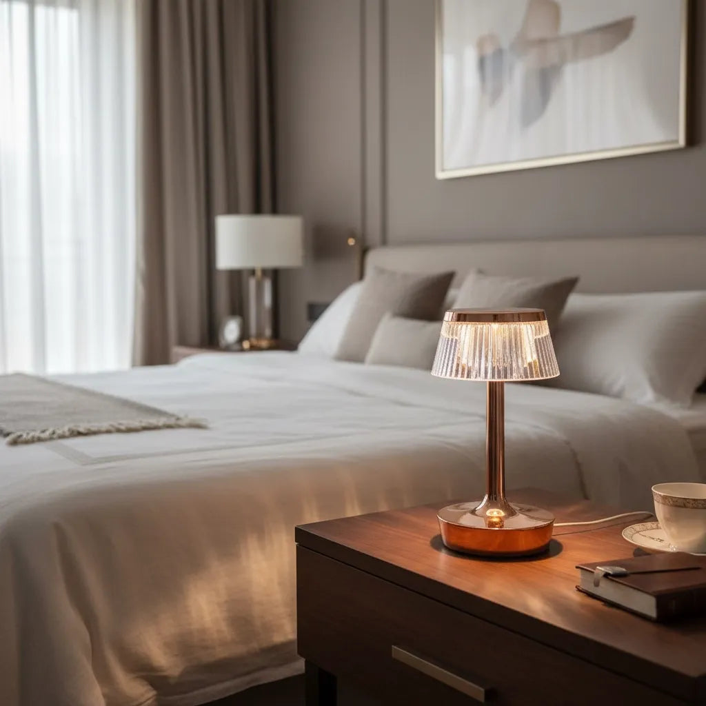 Lampe Cristal Tactile