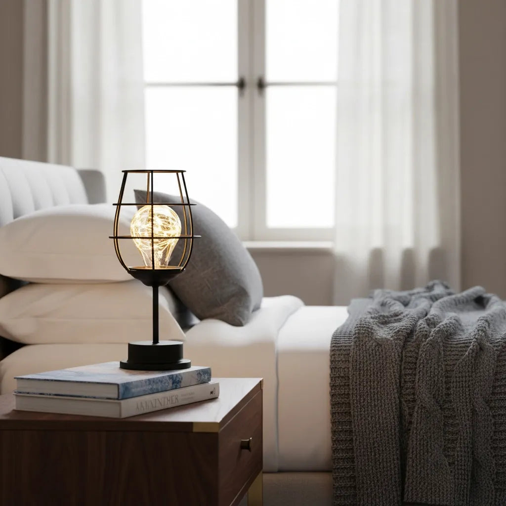 Lampe de Chevet à Pile