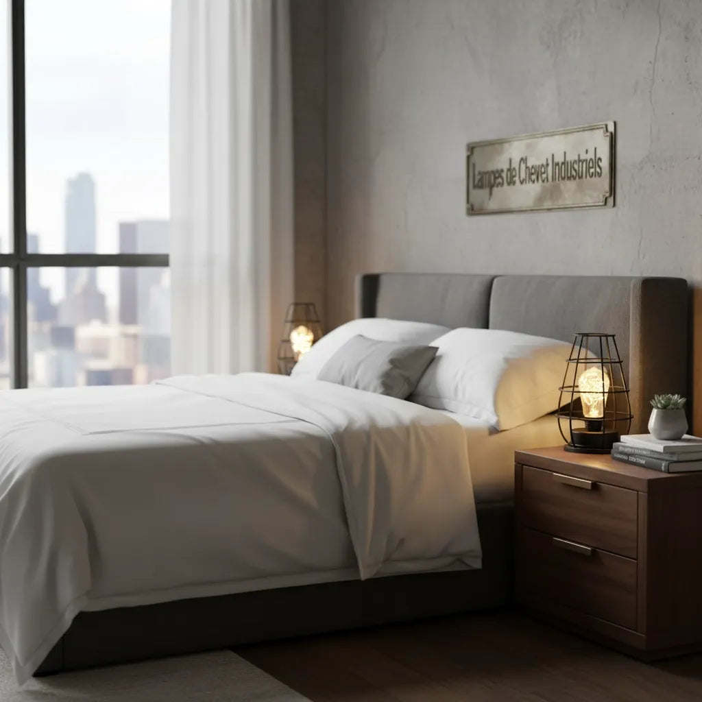 Lampe de Chevet à Pile