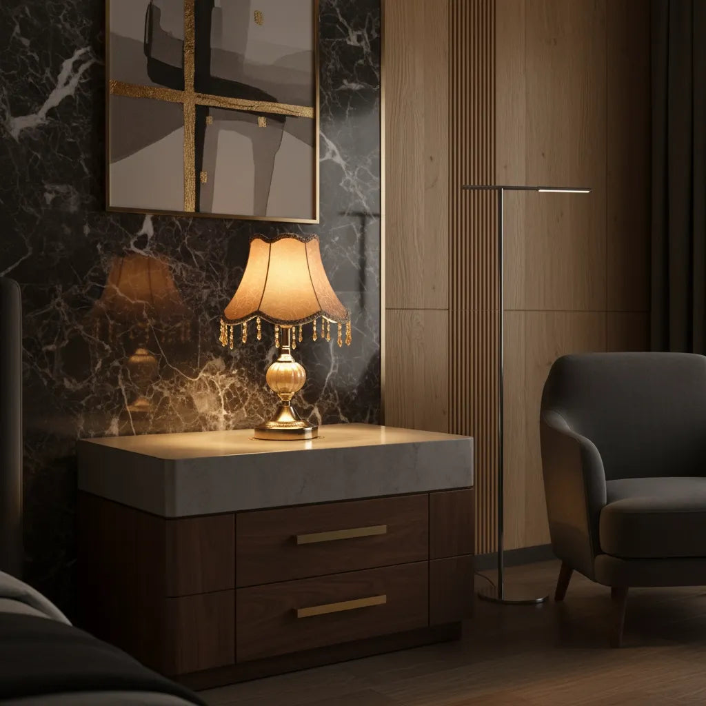 Lampe de Chevet Ancien