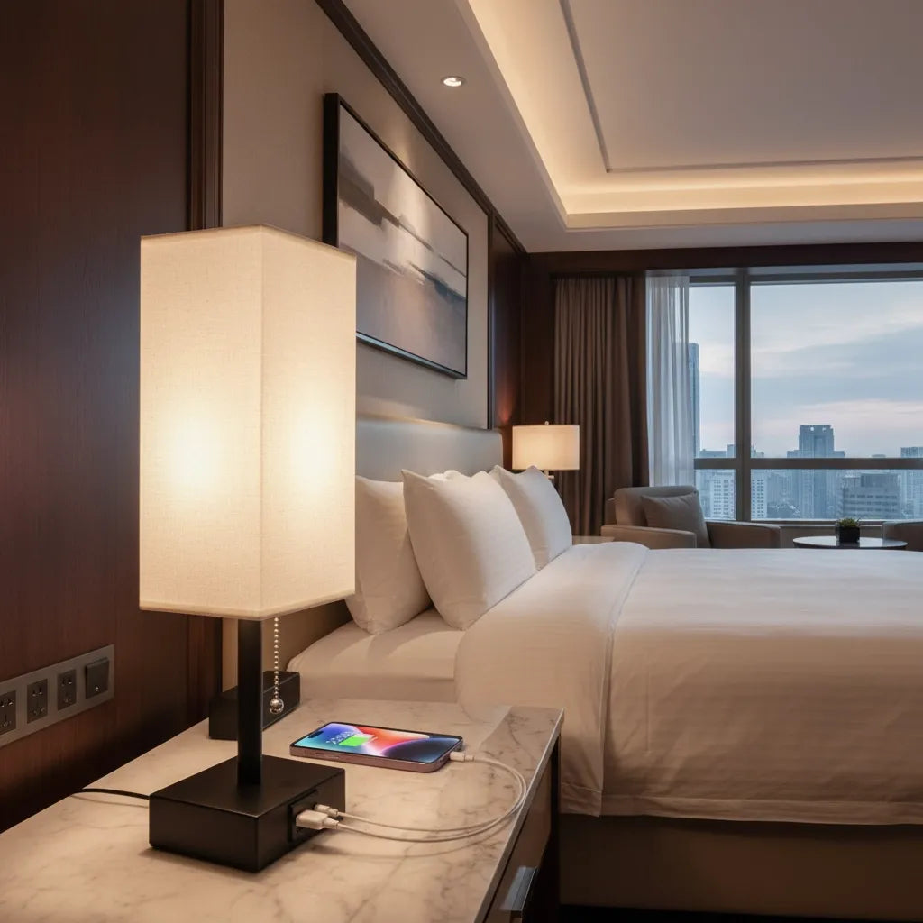 Lampe de Chevet avec Port Usb