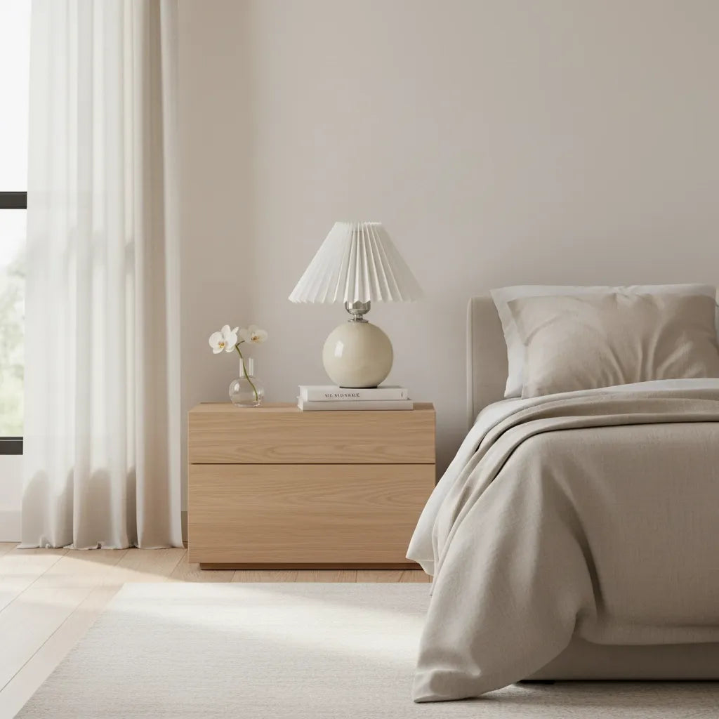 Lampe de Chevet Beige