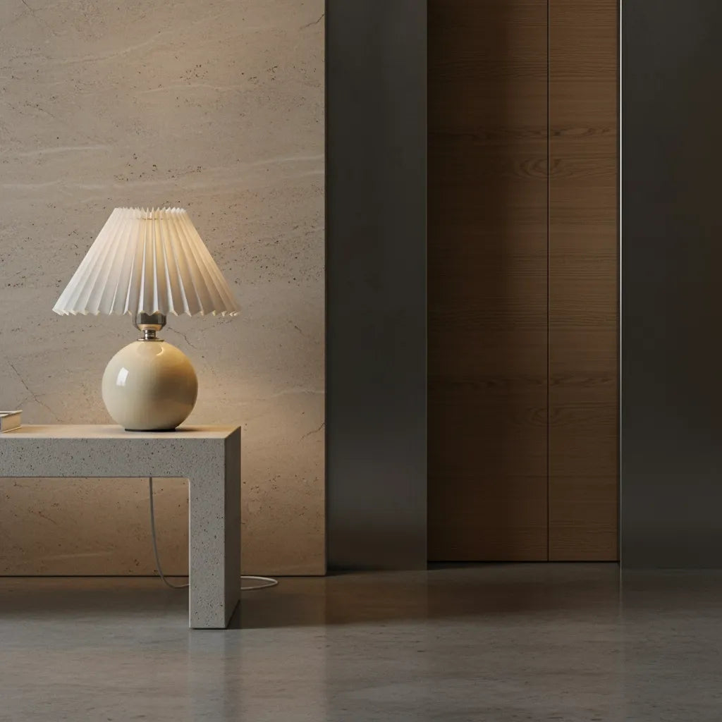 Lampe de Chevet Beige