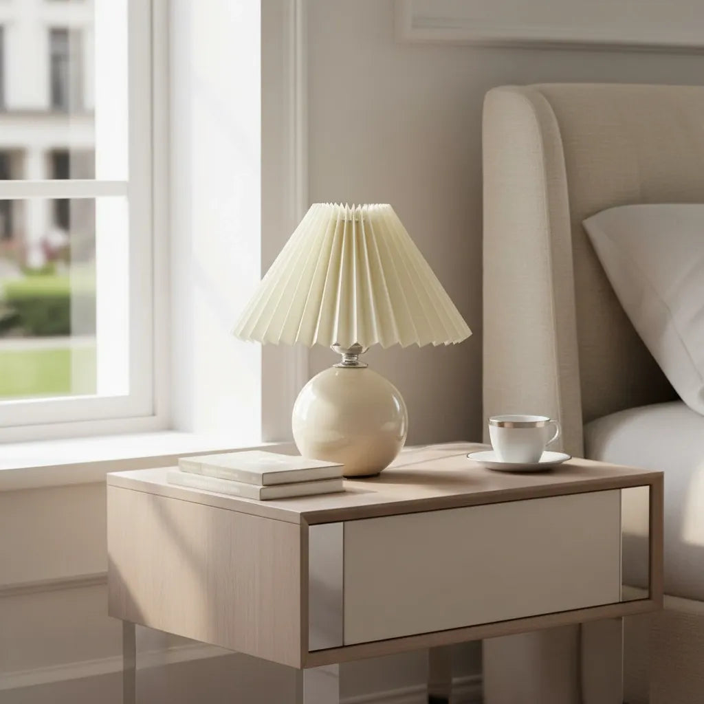 Lampe de Chevet Beige