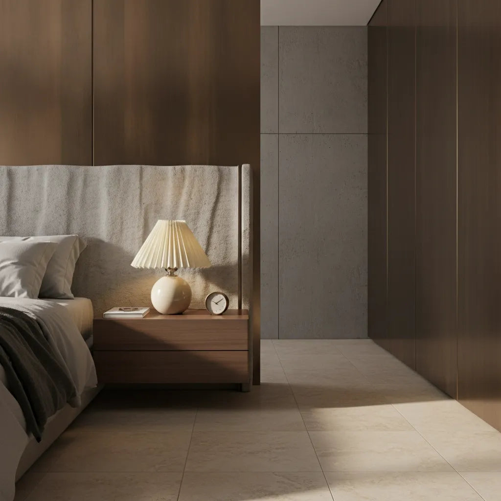 Lampe de Chevet Beige