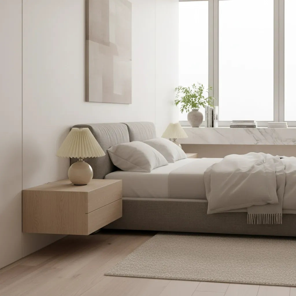 Lampe de Chevet Beige