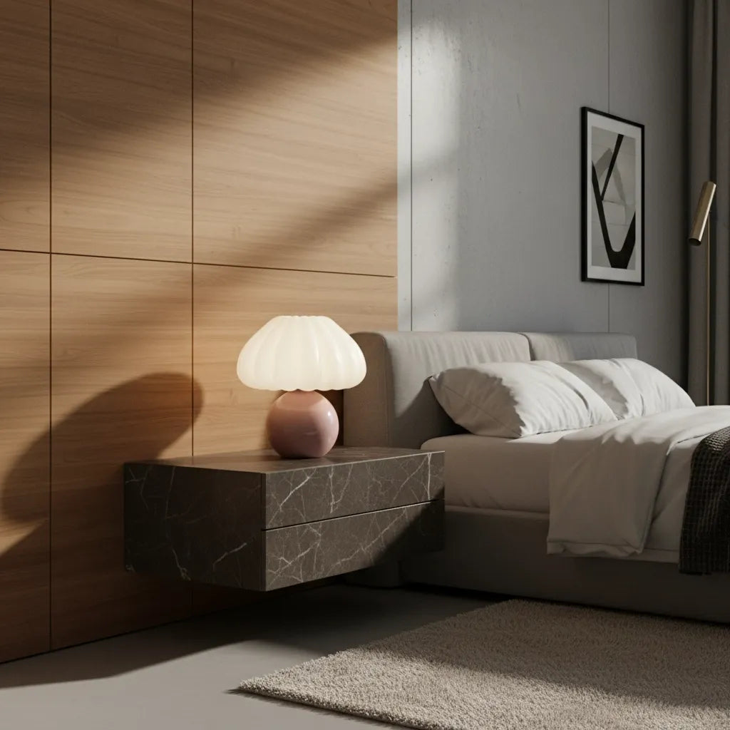 Lampe de Chevet Blanc