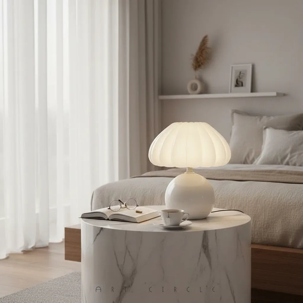 Lampe de Chevet Blanc