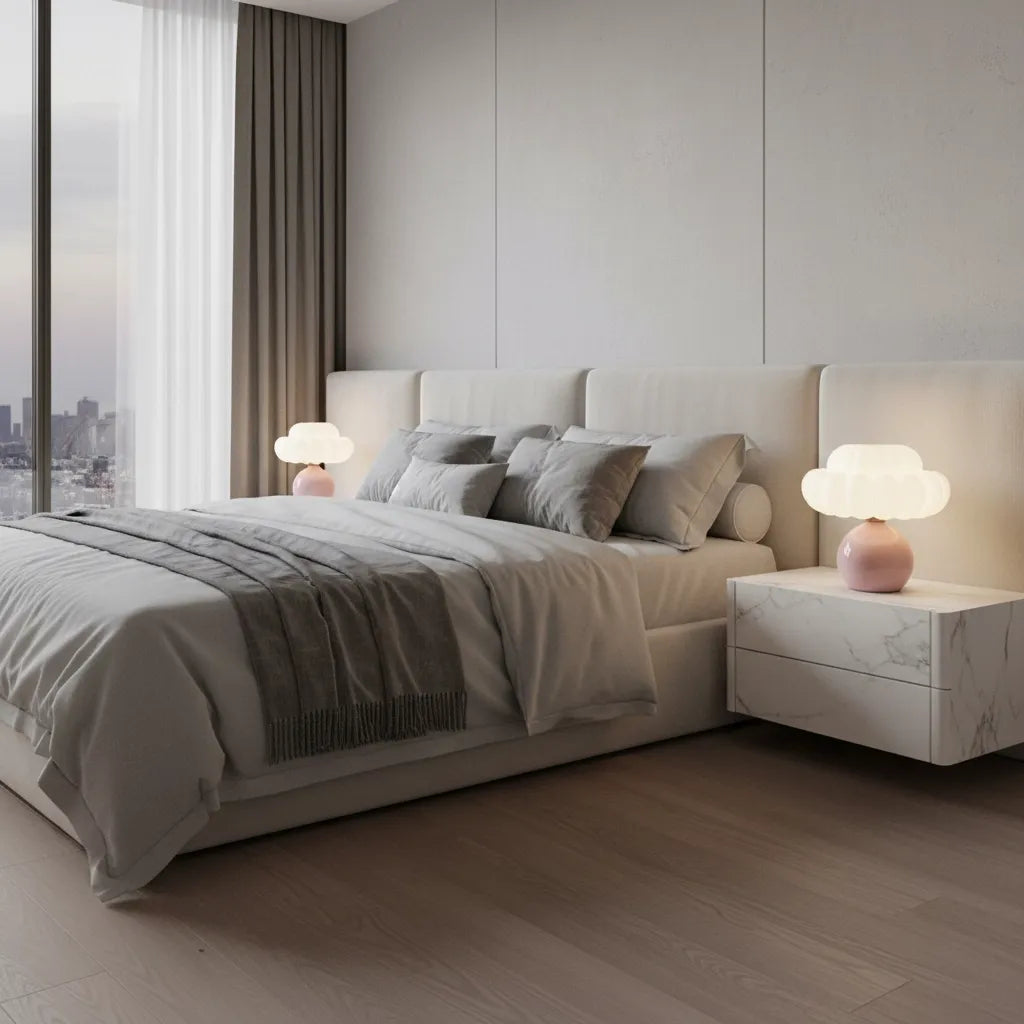 Lampe de Chevet Blanc