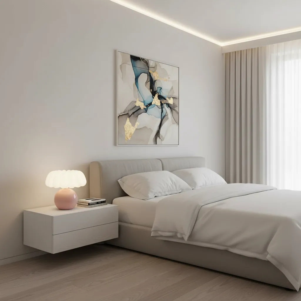 Lampe de Chevet Blanc