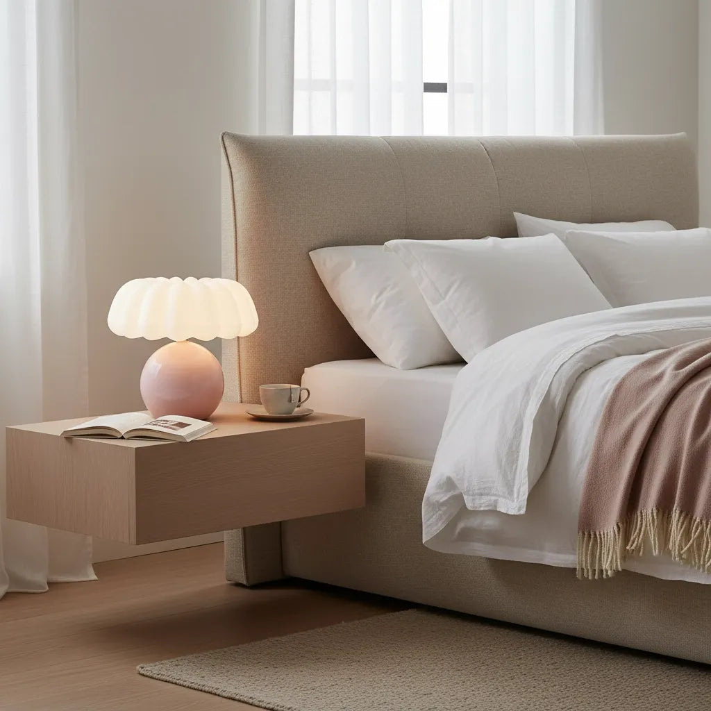 Lampe de Chevet Blanc