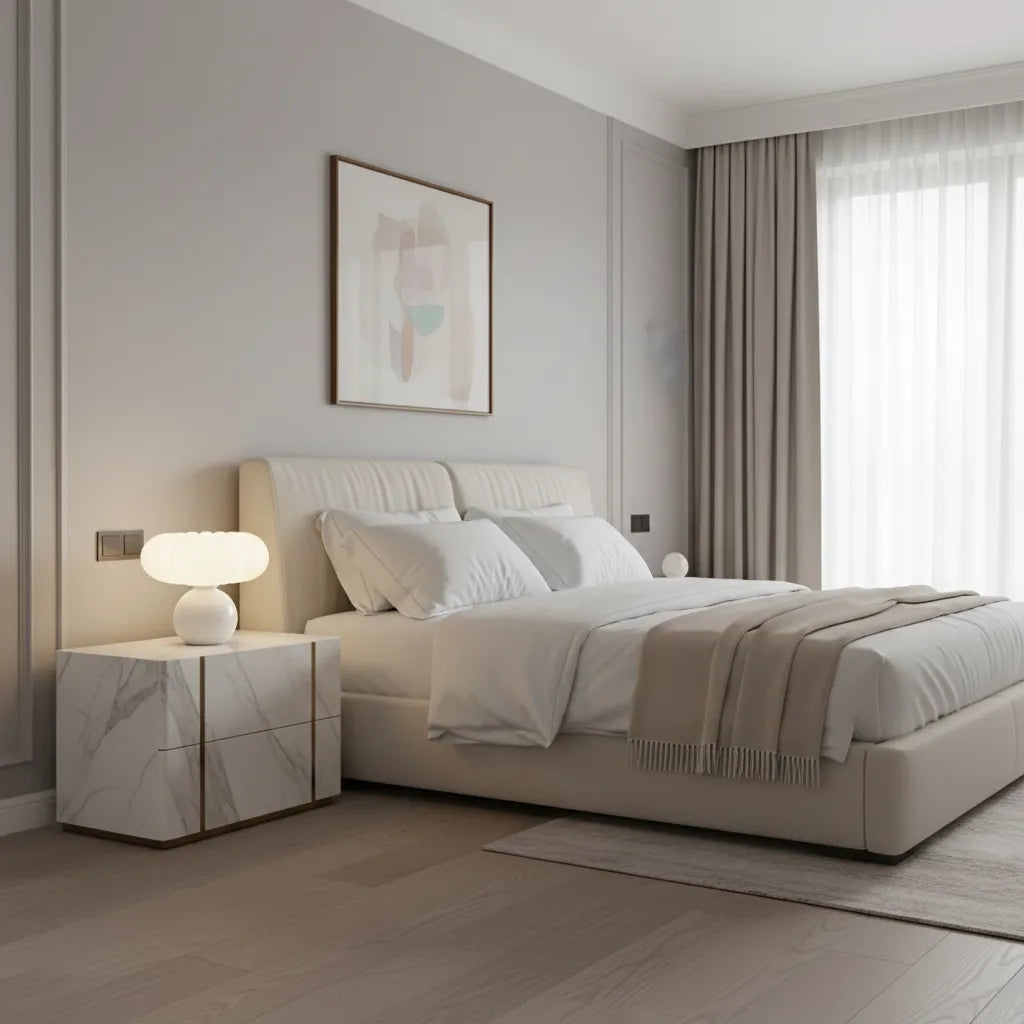 Lampe de Chevet Blanc