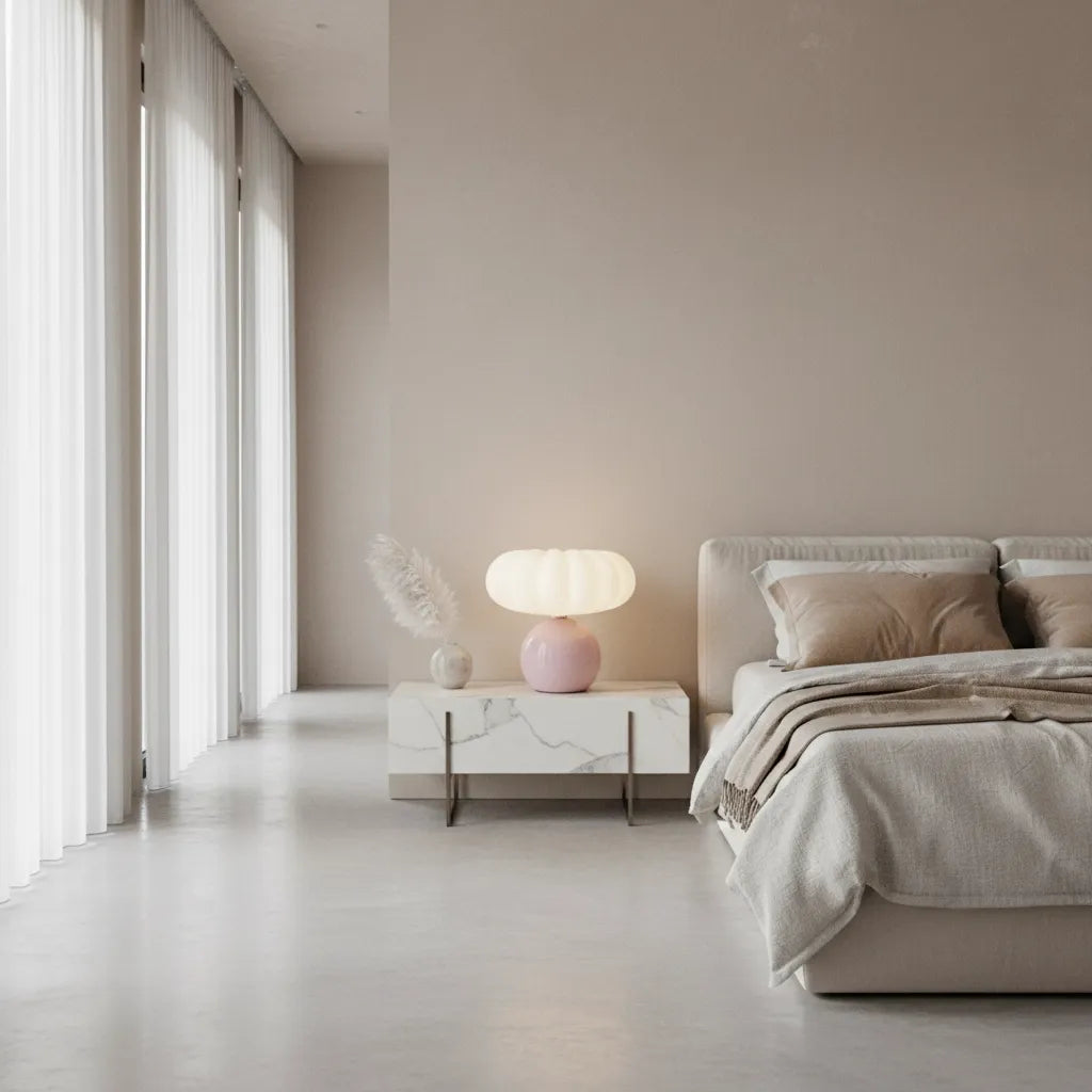 Lampe de Chevet Blanc