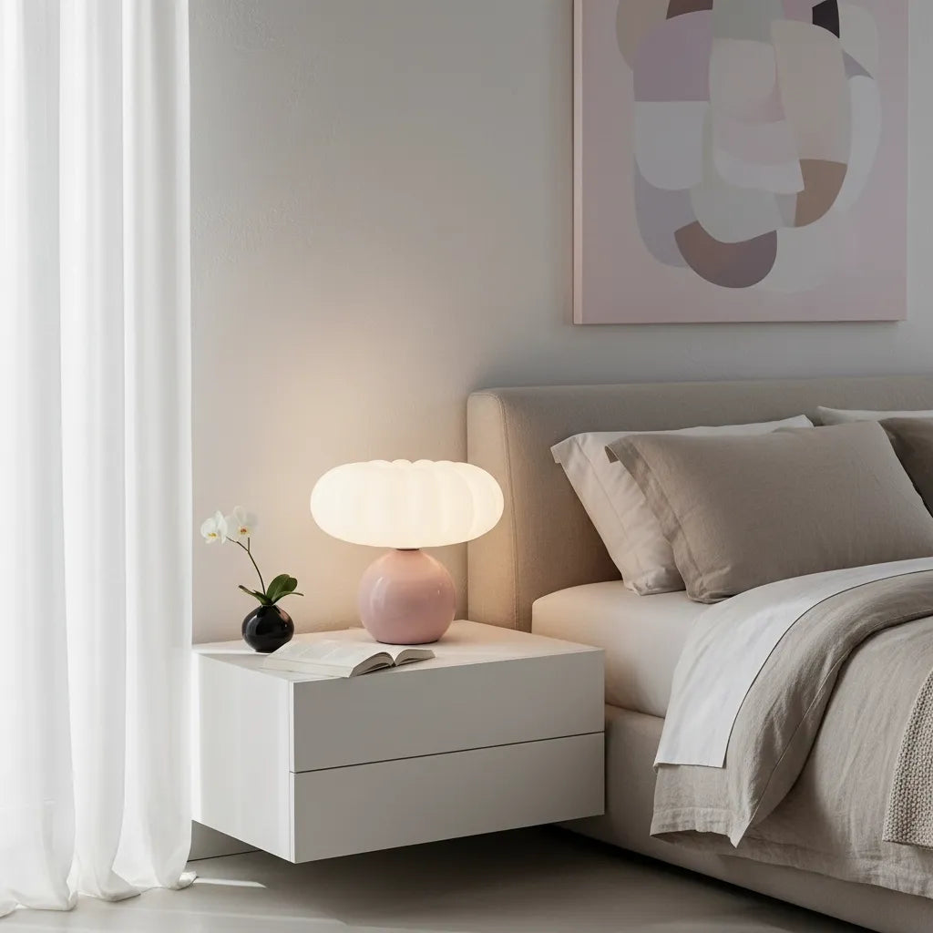 Lampe de Chevet Blanc