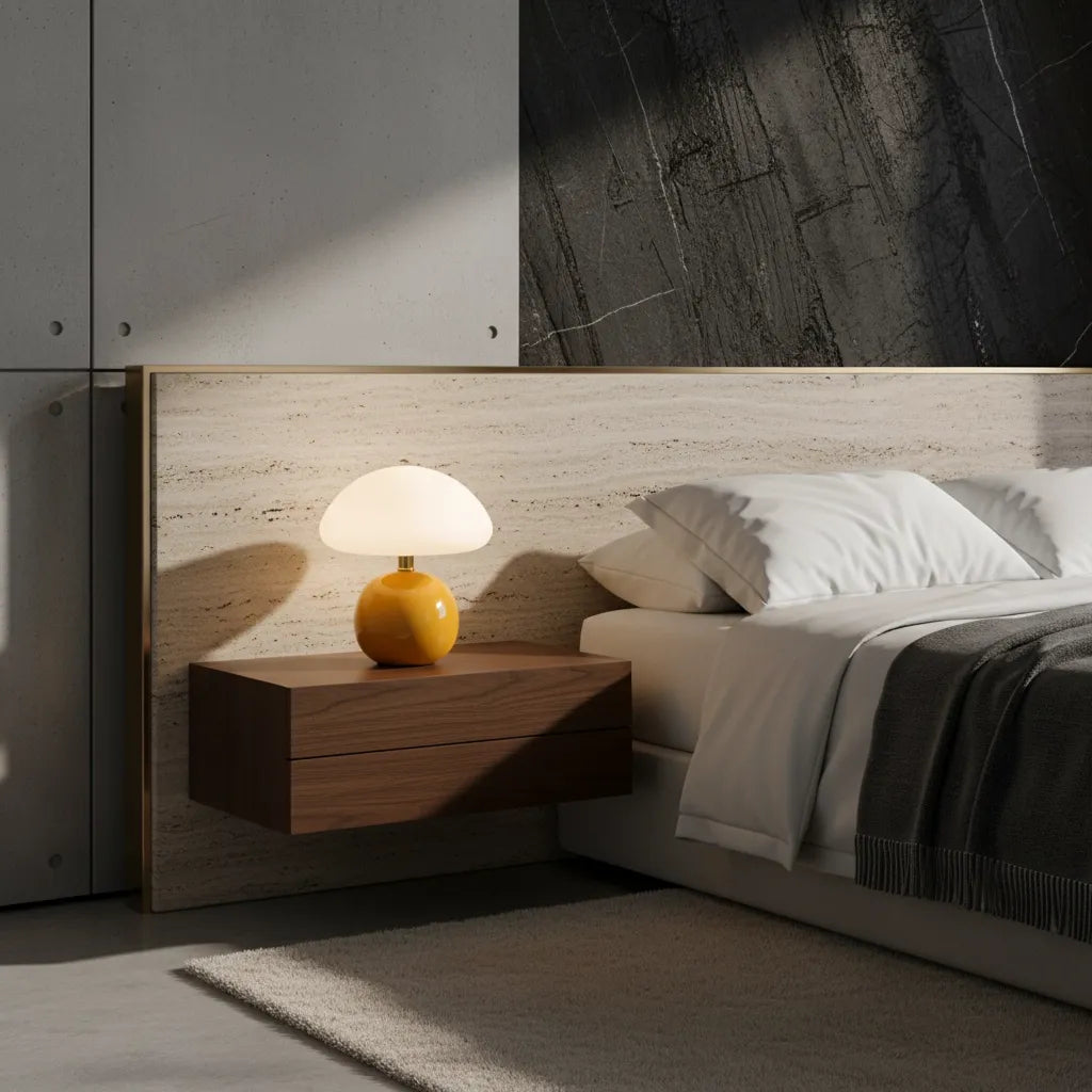 Lampe de Chevet Blanche