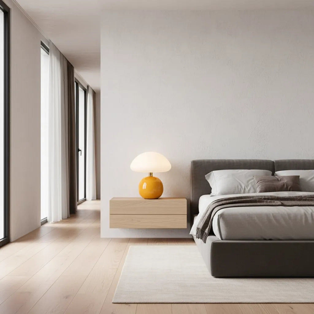 Lampe de Chevet Blanche