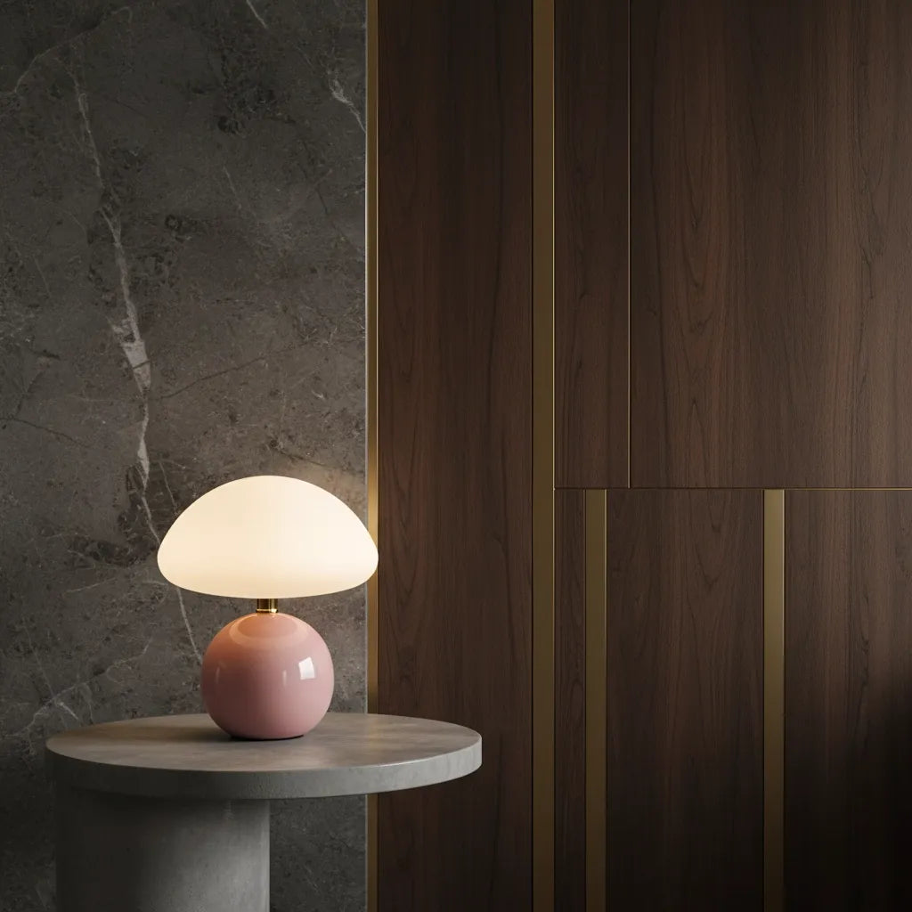 Lampe de Chevet Blanche