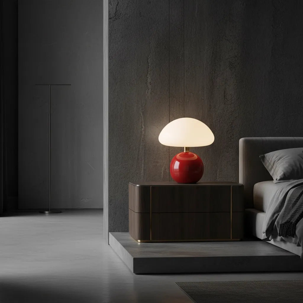 Lampe de Chevet Blanche