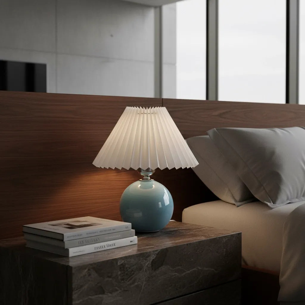 Lampe de Chevet Bleu