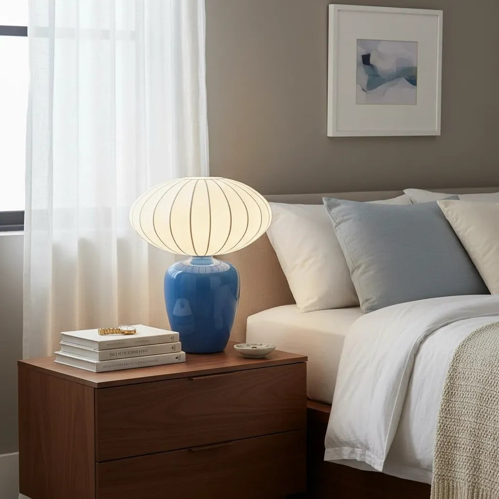 Lampe de Chevet Bleue