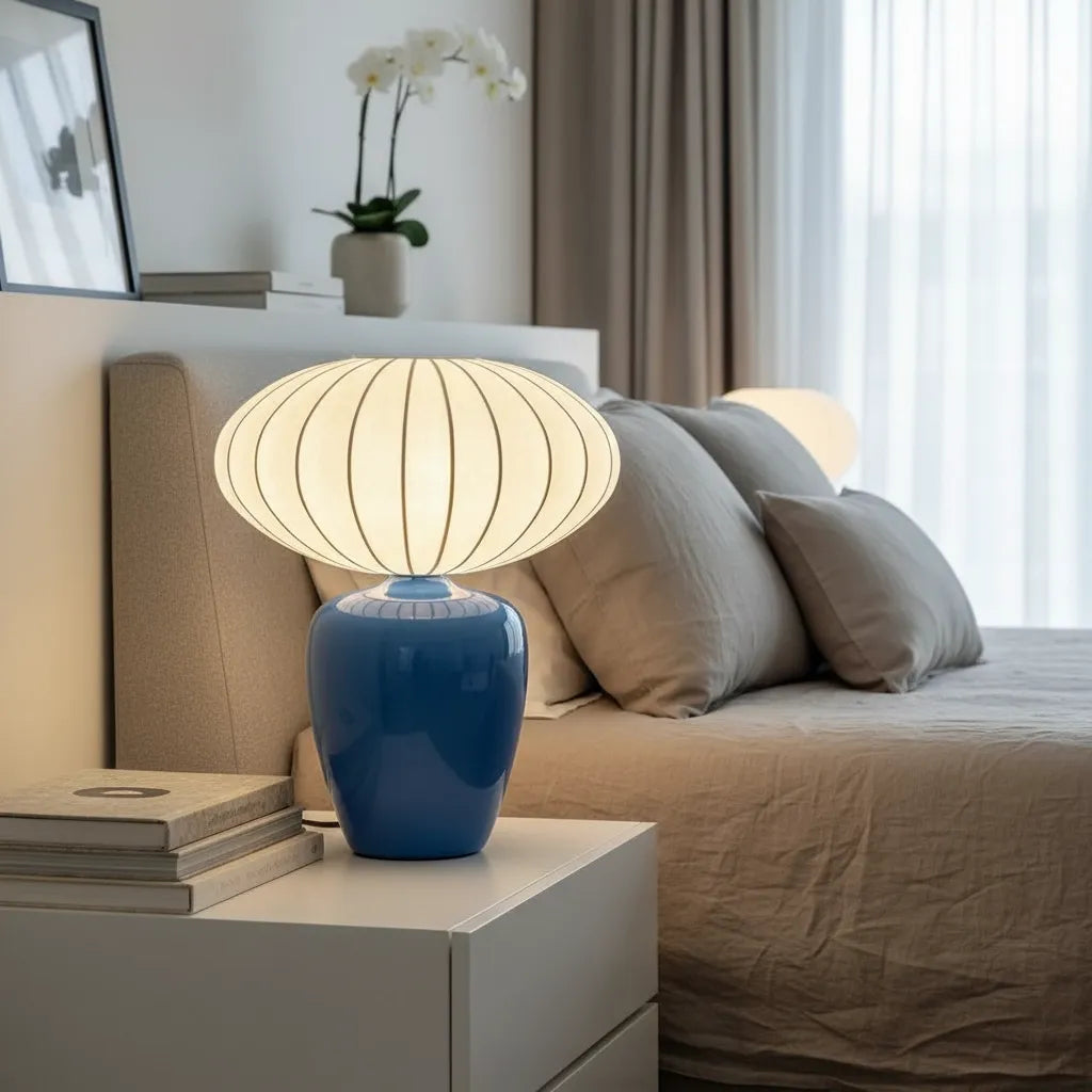 Lampe de Chevet Bleue