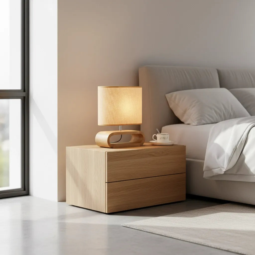 Lampe de Chevet Bois